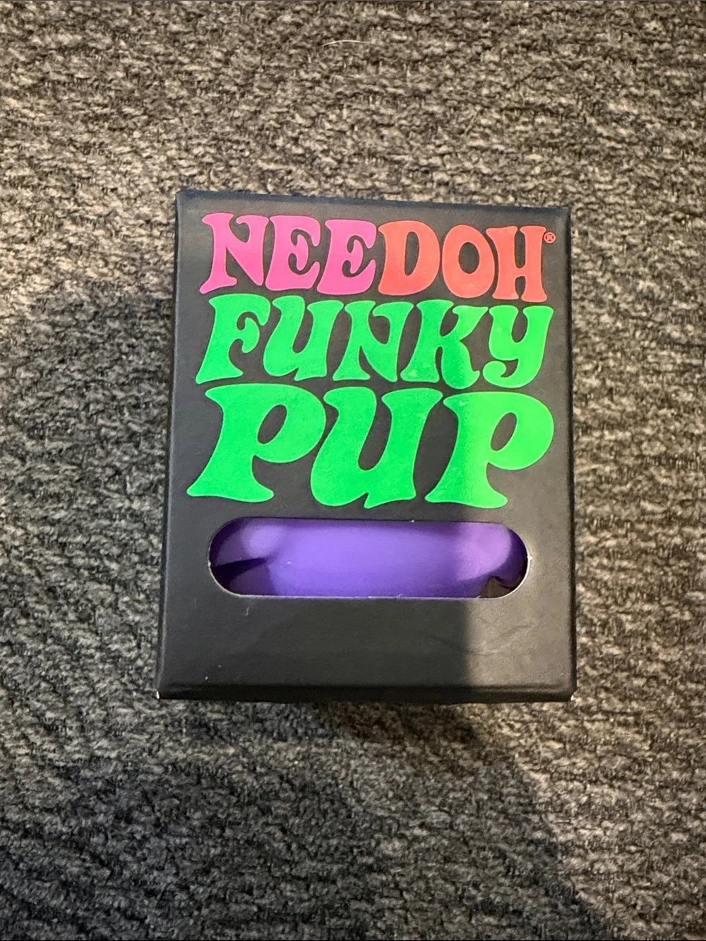 NeeDoh Funky Pup Stress Ball Toy In Purple From Schylling
